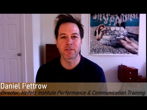 Heifetz Performance & Communication Training @ Virtual Heifetz 2020