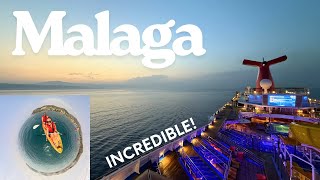 Carnival Valor Day 3 Malaga, Spain! (Kayak & Caves!)