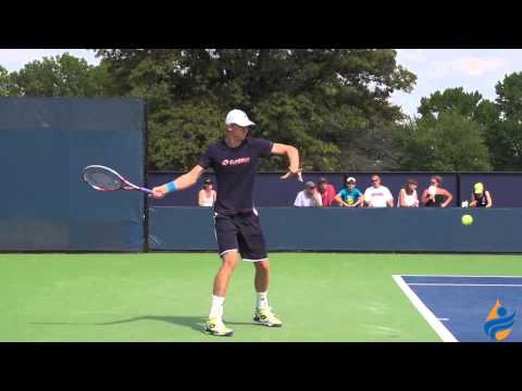 K.Anderson Forehand in Slow Motion
