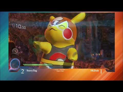 SorryTag (Pikachu Libre) vs SKDale (Decidueye) - WFs - Pokken at Alpha - 5/14/19
