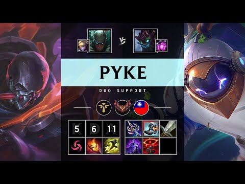 Pyke Support vs Maokai - TW Grandmaster Patch 25.12