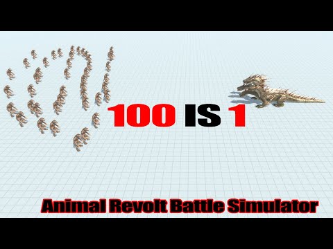 100 Werewolves Vs Hydra 2022 Animal Revolt Battle Simulator Ep 2