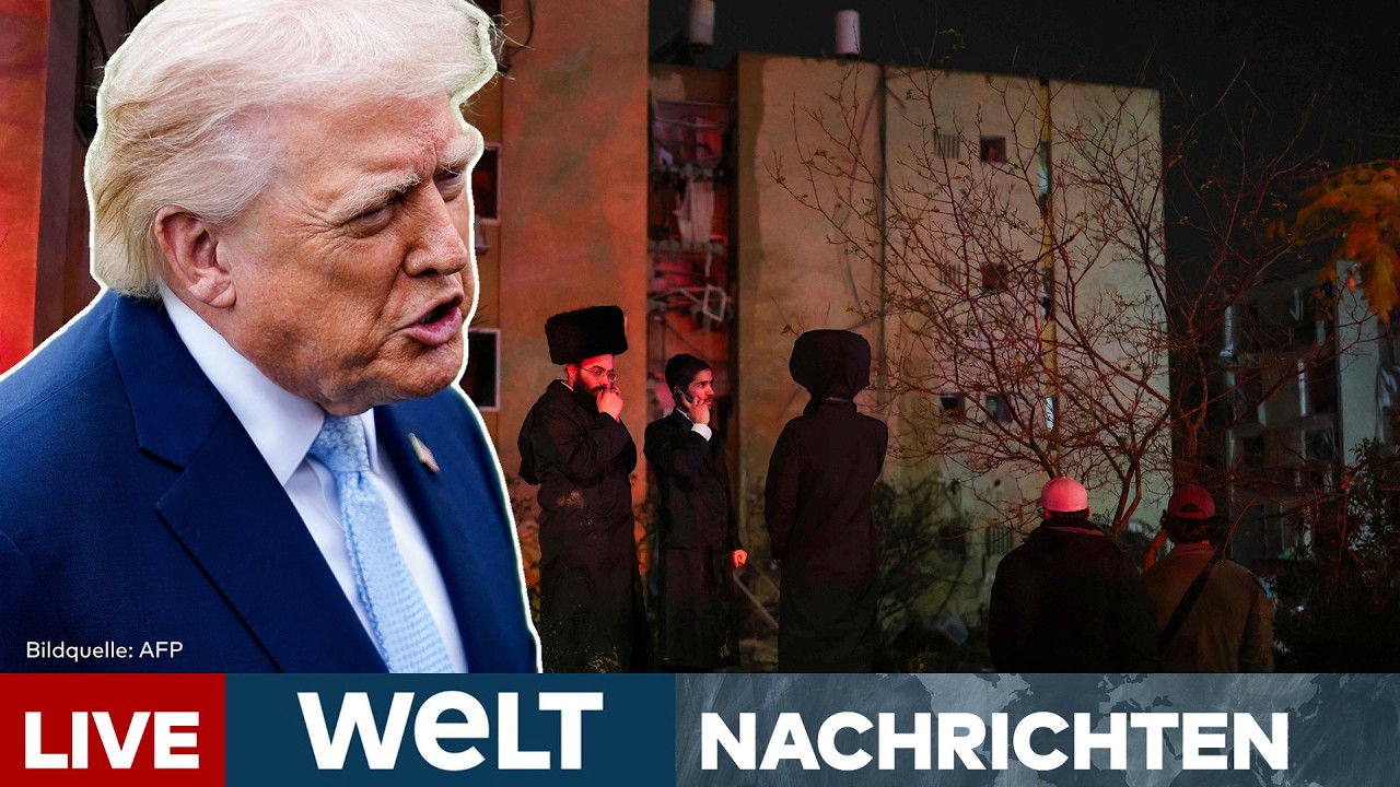 KRIEG IN NAHOST: Angriffe auf Israel! – 100 Verletzte nach Atomanlage! | WELT STREAM