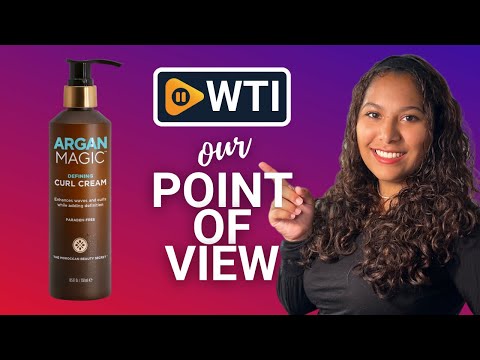 ARGAN MAGIC Defining Curl Cream - WTI product video review