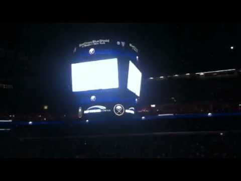 The buffalo sabres entrance