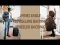 Hynes Eagle 42L Rolling Backpack Wheeled Backpack