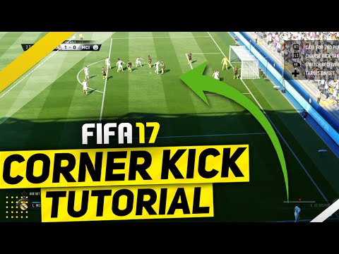 FIFA 17 CORNER KICK TUTORIAL / BEST TRICK ON HOW TO SCORE CORNER KICKS / NEW TECHNIQUE