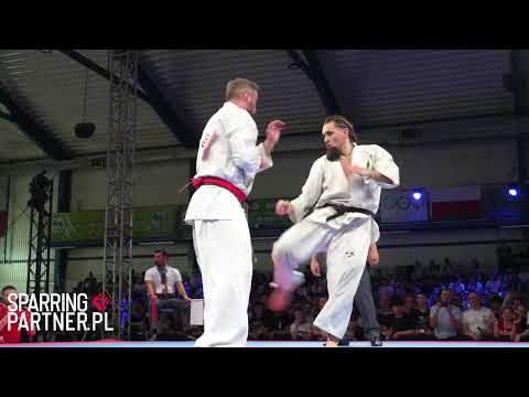 Patryk Sypień vs Antonio Tusseau Final Man +90kg The 36th European Karate Kyokushin Championships