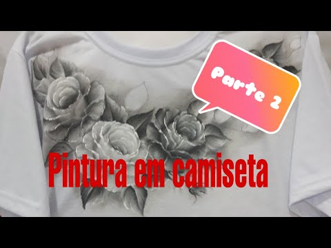 Como pintar rosa em camiseta ganhe dinheiro com esta ideia. Live 2