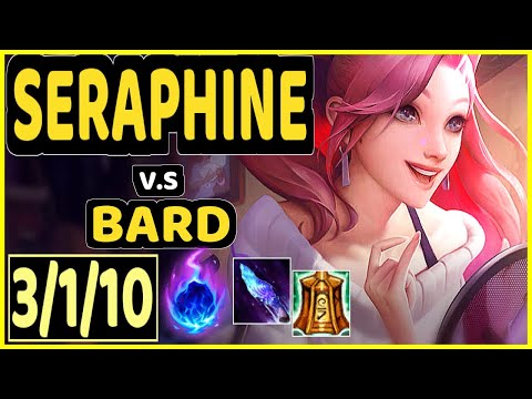 PROFESSOR (SERAPHINE) vs BARD - 3/1/10 KDA BOTTOM SUPPORT CHALLENGER GAMEPLAY - BR