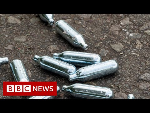 Warning over supersize laughing gas cannisters in UK - BBC News