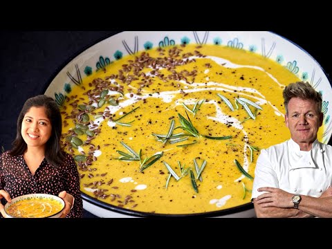Vegan Creamy Pumpkin Soup - Ramsay Gordon's Recipe