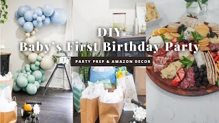 Baby's First Birthday Party Prep | Amazon Party Decor