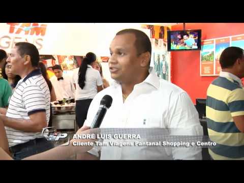 Inaugurac�o da TAM Viagens Pantanal Shopping