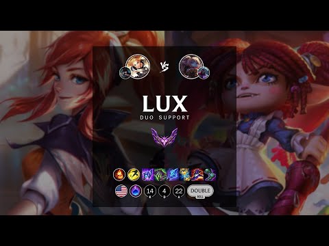 Lux Support vs Poppy - NA Master Patch 12.17