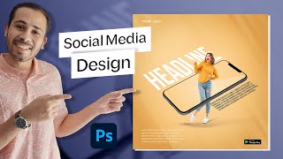 Social Media Design | Photoshop tutorial