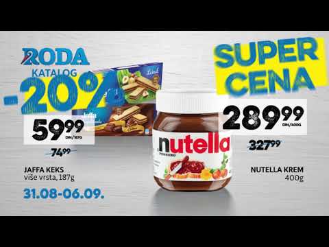 Roda katalog 31.08. - 06.09.2017.