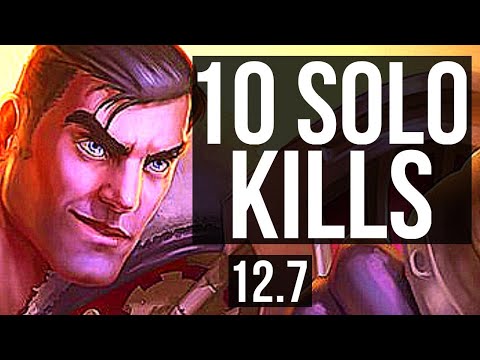 JAYCE vs SINGED (TOP) | 10 solo kills, 1100+ games, 1.6M mastery | BR Master | 12.7