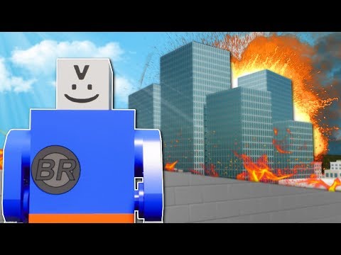 NEW CITY DESTRUCTION INVESTIGATION! - Brick Rigs Multiplayer Gameplay - Lego City Roleplay
