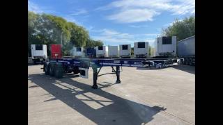 Semi-remorque porte-conteneurs Dennison LOCK AND GO SLIDING SKELETAL TRAILER &ndash; 2015 &ndash; C402595 | Image 4 - Autoline