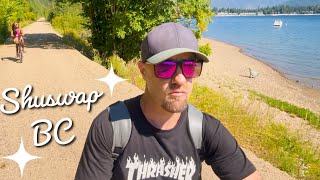 Newest Hiking Trail in Sicamous: Shuswap North Okanagan Rail Trail 🇨🇦