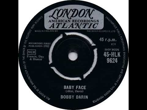 UK New Entry 1962 (256) Bobby Darin - Baby Face