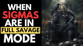 10 movimientos salvajes que hacen los hombres sigma cuando entran en modo bestia
