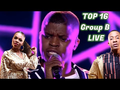 Idols SA Top 16 Group B performing LIVE,  what happened to Siya’s voice???