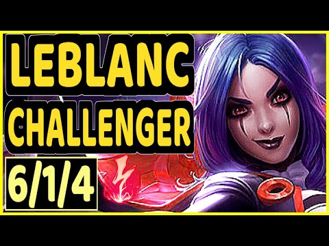 EIKA (LEBLANC) - 6/1/4 KDA CHALLENGER GAMEPLAY - EUW