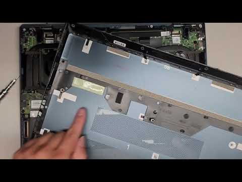 ASUS Zenbook UX582L Disassembly SSD Hard Upgrade Replacement Repair