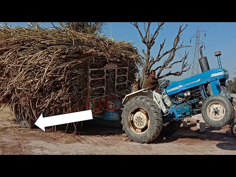 Ford tractor loading shugercane|Euro 4560 tractor price in Pakistan