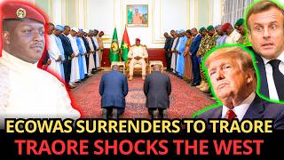 BREAKING: ECOWAS Capitulates To TRAORE — WESTERN POWERS Blindsided