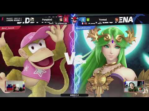 MINISH 5.5 SSBU - PumpkinG (Diddy Kong) VS Yxomad (Palutena) - Loser Quarter Final