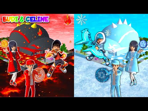 Yuta Mio BoboiBoy Palsu Muncul Buat Markasi Api 🔥 VS Yuta Mio BoboiBoy Asli Buat Markas Es❄️|Sakura