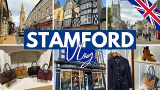 STAMFORD England Vlog 🇬🇧 | Come spend the day with me in Stamford