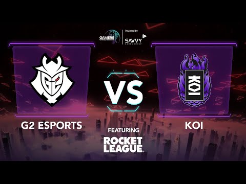 G2 Esports vs. KOI // Gamers Without Borders 2023 – Rocket League – Day 2
