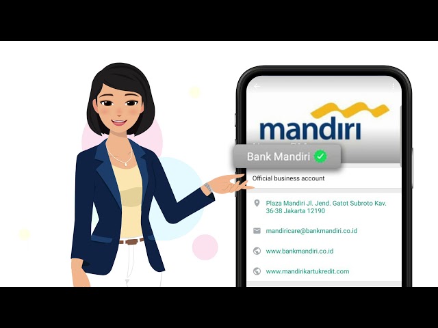 Informasi mengenai Layanan Whatsapp di Bank Mandiri