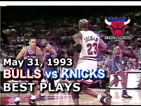 1993 Bulls vs Knicks game 4 HD highlights
