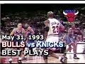 1993 Bulls Vs Knicks Game 4 HD Highlights