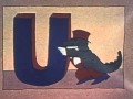 Classic Sesame Street Animation Alligator And A Capital U