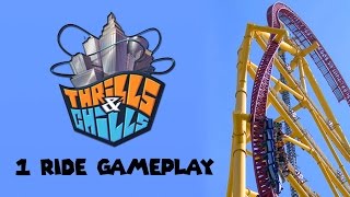 Thrills & Chills - Roller Coasters Gameplay - 1 Level PC HD