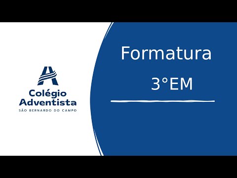 FORMATURA - 3ºEM 2020