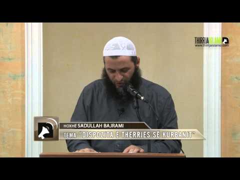 Dispozita e therrjes së Kurbanit - Sadullah Bajrami