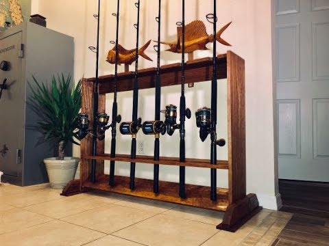 fly rod stand