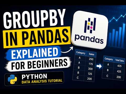 Groupby In Pandas Explained For Beginners Python Data Analysis Tutorial