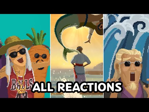 Dave the Diver 🤿 All Food Reactions & Cutscenes | Gamertonic