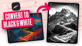 Make An Image Black And White With Procreate