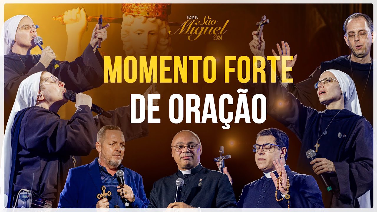 Momento Forte de Oração com os convidados da Festa de São Miguel 2024 - Instituto Hesed