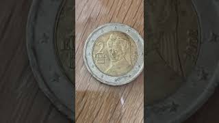 2 euro Oostenrijk met fout rare euro coin