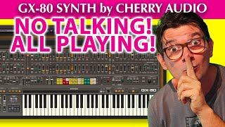 Video thumbnail for GX 80 Cherry Audio No Talking All Playing Sound Demo by AGDugros @AGDugros by Andrew G Dugros